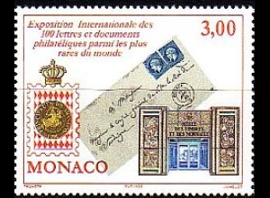 Monaco Mi.Nr. 2441 A Int. Briefmarkenausstellung MONACO ´99 (3,00)