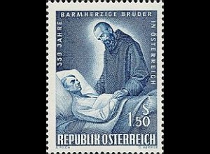 Österreich Mi.Nr. 1155 Barmherzige Brüder, Gabriel v. Ferrara, Arzt (1,50)