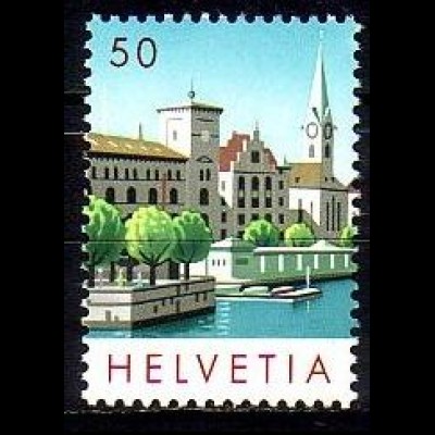 Schweiz Mi.Nr. 1276 Nat. Briefmarkenausstellung NABA ZÜRI '84 (50)